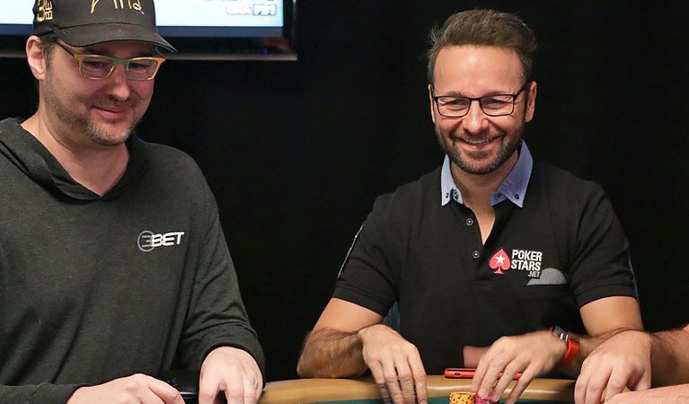Hellmuth and Negreanu