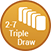 2 7 triple draw poker icon