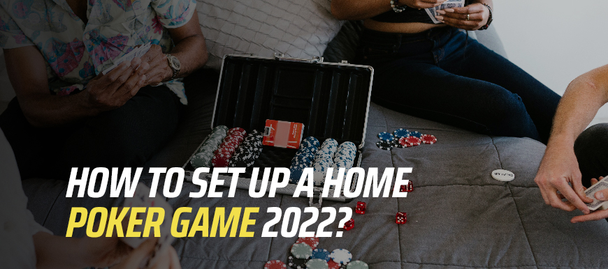 how to set up a home poker game